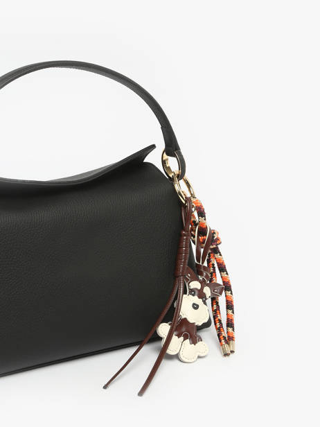 Bag Charm S Fox Terrier Viamailbag Oranje short charm S ander zicht 1